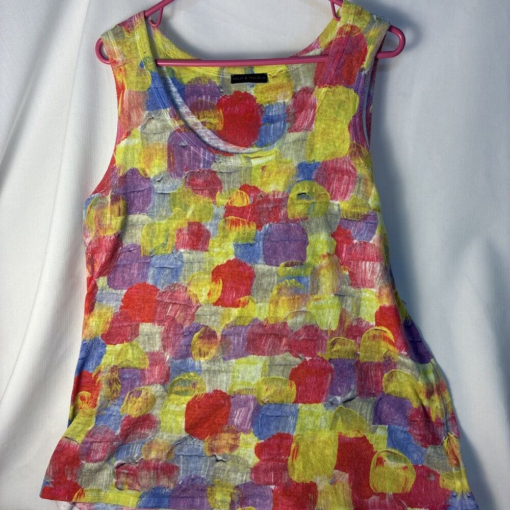 NALLY & MILLIE USA Floral Print Lightweight sleeveless